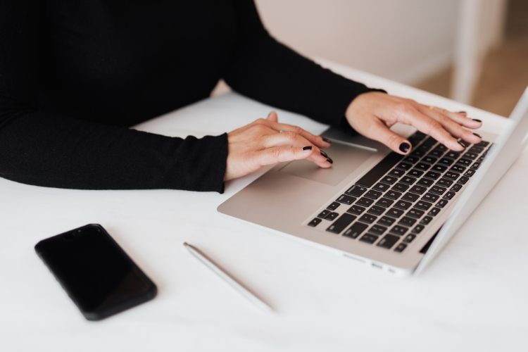 woman working in office 